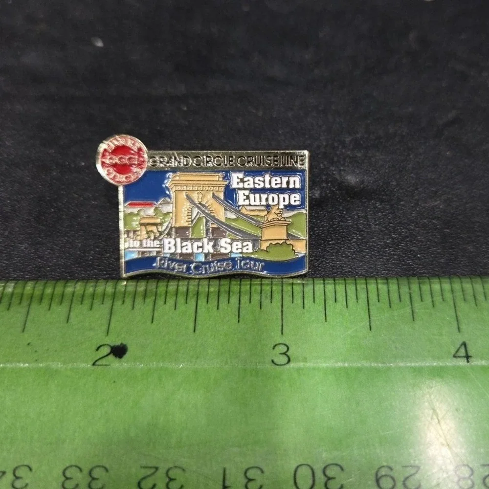 Grand Circle Cruise Line Travel Lapel Pin, Lot‎ of 10, European River Cruise